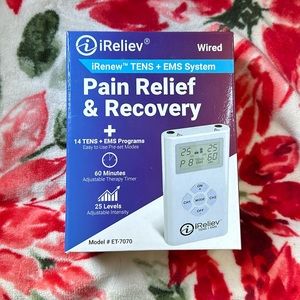 TENS Unit - Dual Channel Electro Therapy Pain Relief System from iReliev